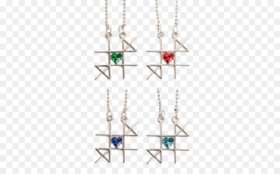 Tic Tac Toe Cœur，Collier PNG