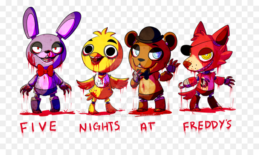 Cinq Nuits Chez Freddy's Personnages，Jeu PNG