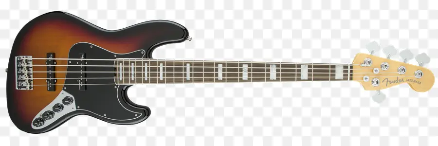Fender Jazz Bass V，Bass Fender Precision PNG