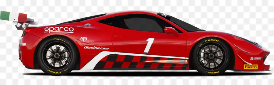 Voiture De Course Rouge，Course PNG