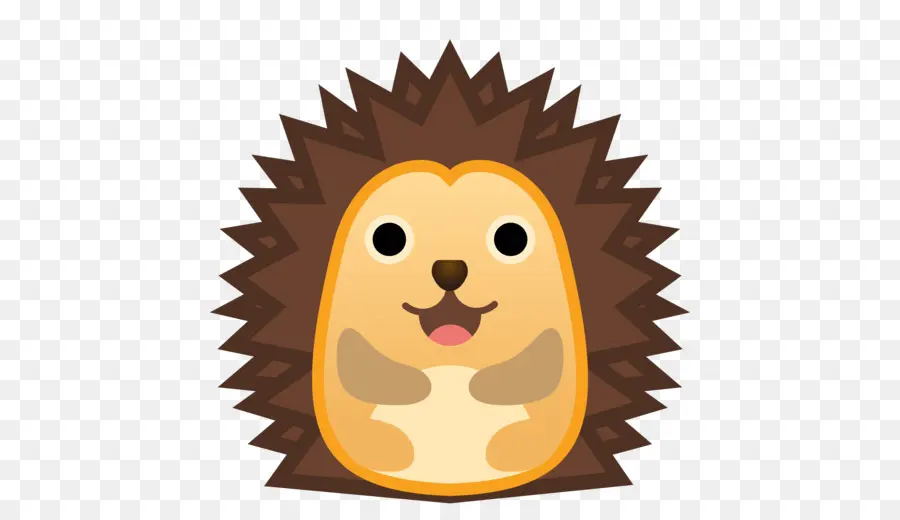 Hérisson Emoji，Animal PNG