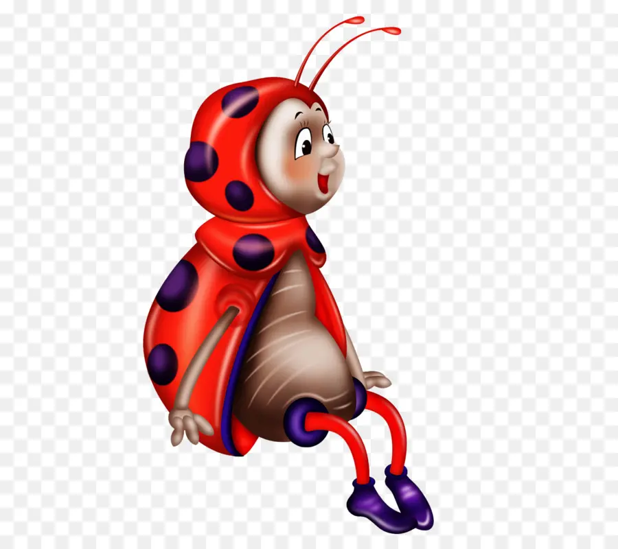 Coccinelle De Dessin Animé，Insecte PNG