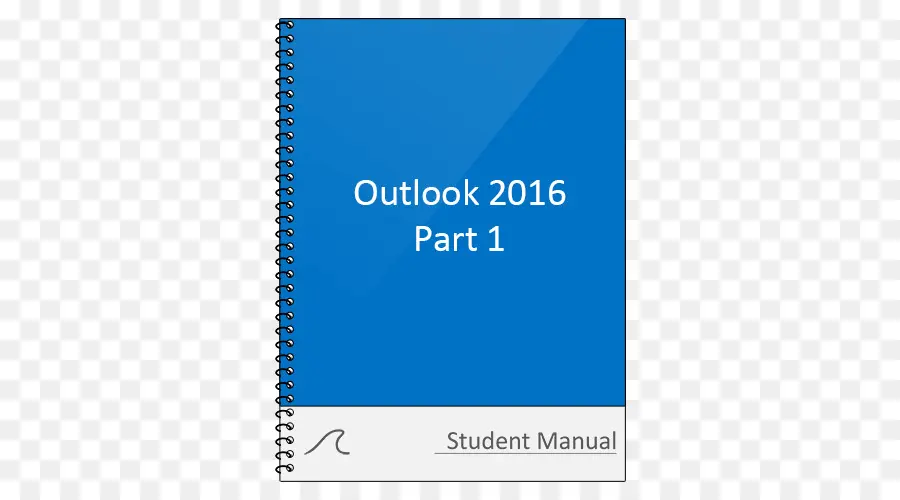 Manuel Outlook 2016，Bleu PNG