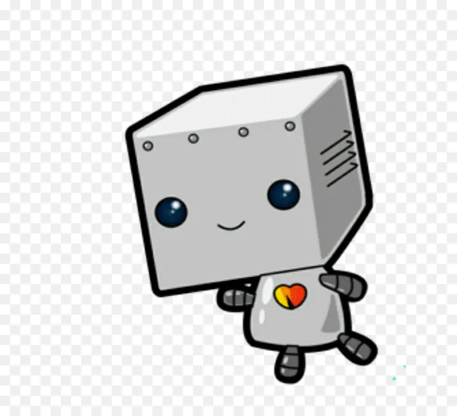 Robot Mignon，Dessin Animé PNG