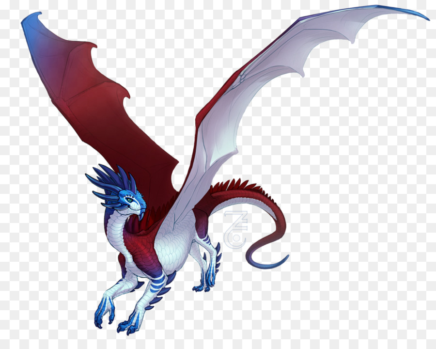 Dragon Rouge，Ailes PNG