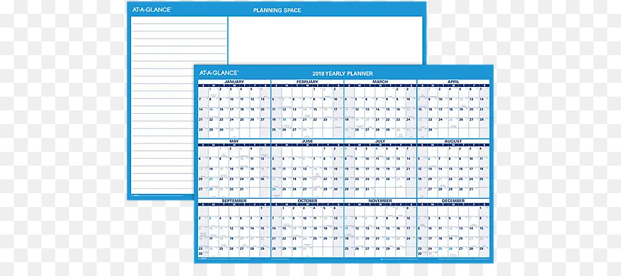 Planificateur Annuel，Calendrier PNG