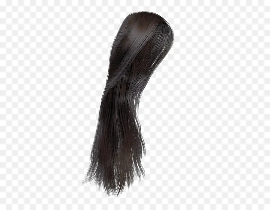 Les Cheveux Noirs，Perruque PNG