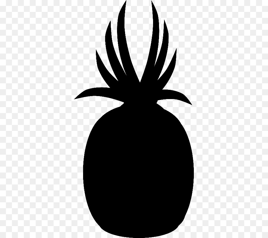 Silhouette D'ananas，Fruit PNG