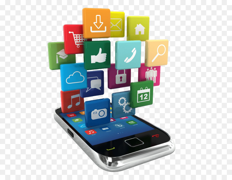 Smartphone Avec Applications，Mobile PNG