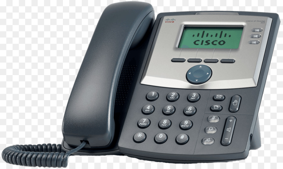 Téléphone Voip，Cisco Spa 303 PNG