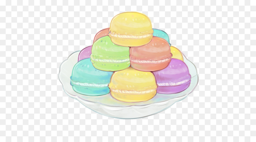 Macarons Colorés，Dessert PNG