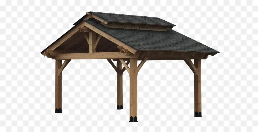 Gazebo En Bois，Belvédère PNG