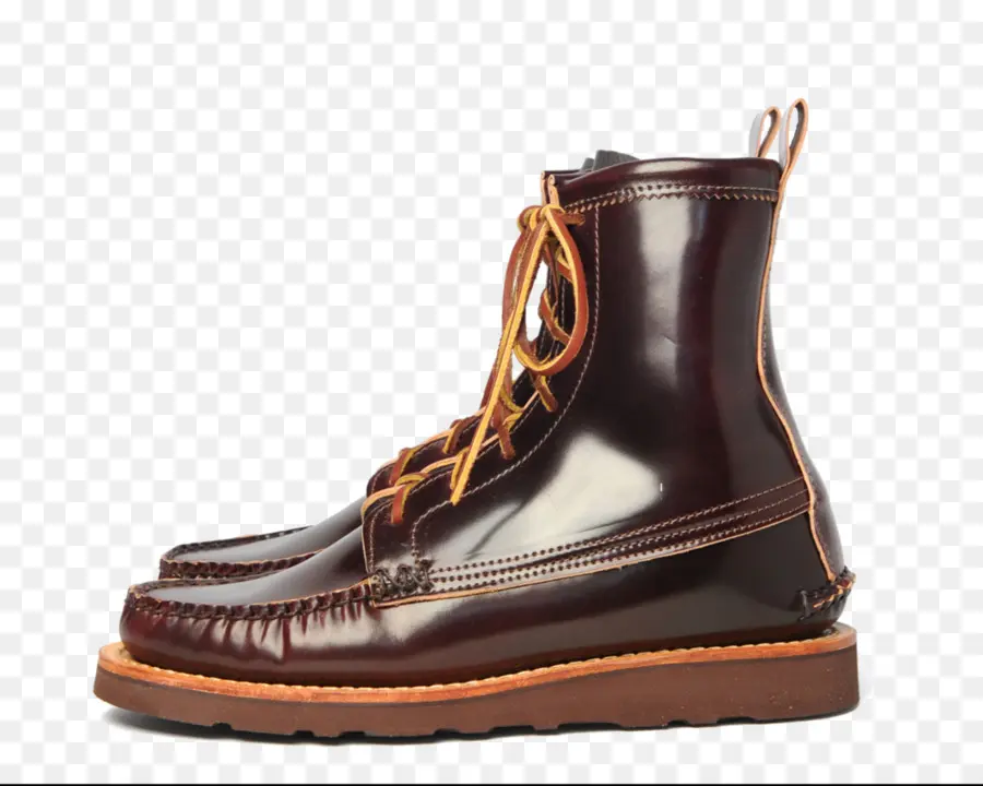 Bottes En Cuir，Brun PNG