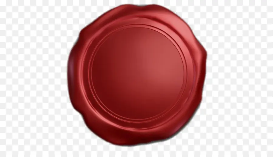 Sceau De Cire Rouge，Timbre PNG