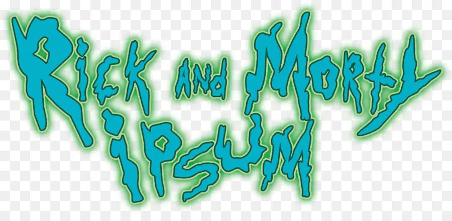 Rick Et Morty Ipsum，Texte PNG