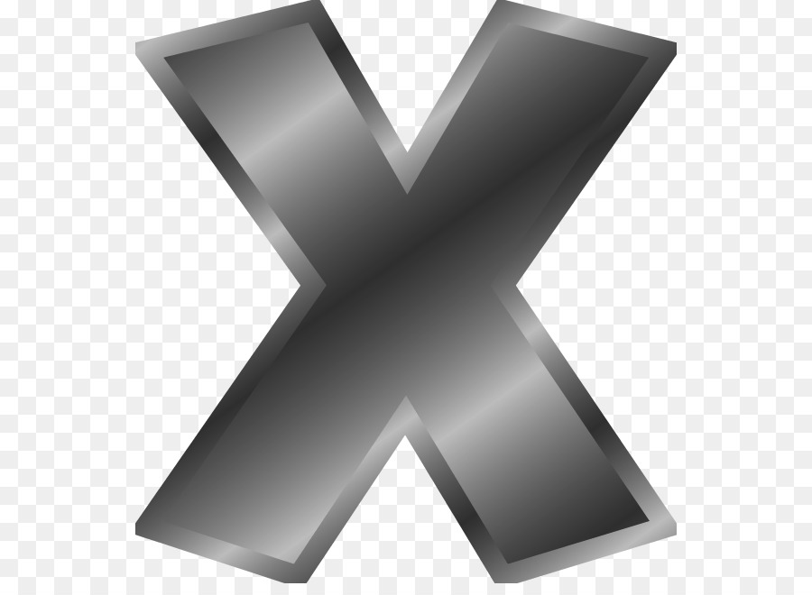 X，Lettre PNG