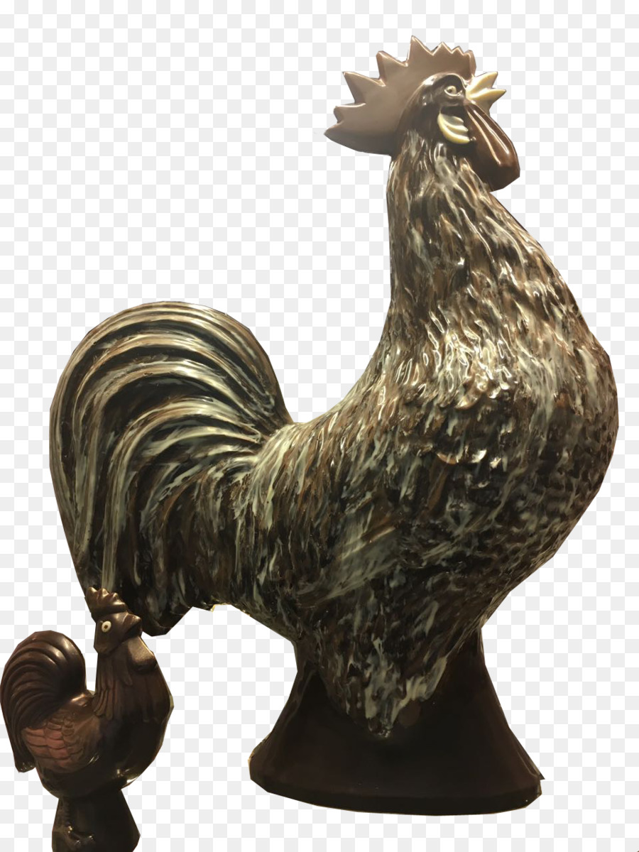 Statue De Coq，Bronze PNG