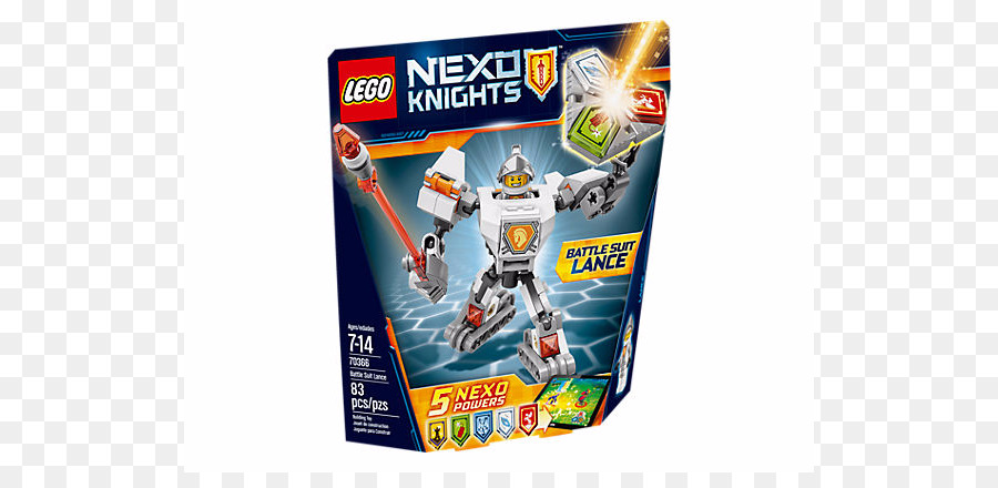 Lego，Lego 70362 Nexo Chevaliers Costume De Bataille De L Argile PNG