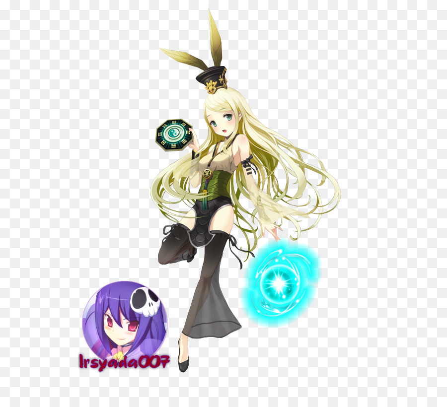 Personnage D'anime，Cheveux Blonds PNG