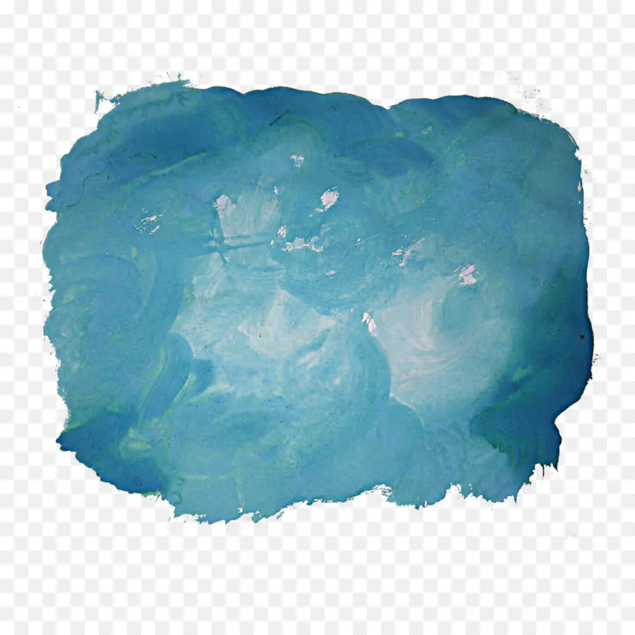 Peinture Bleue，Art PNG