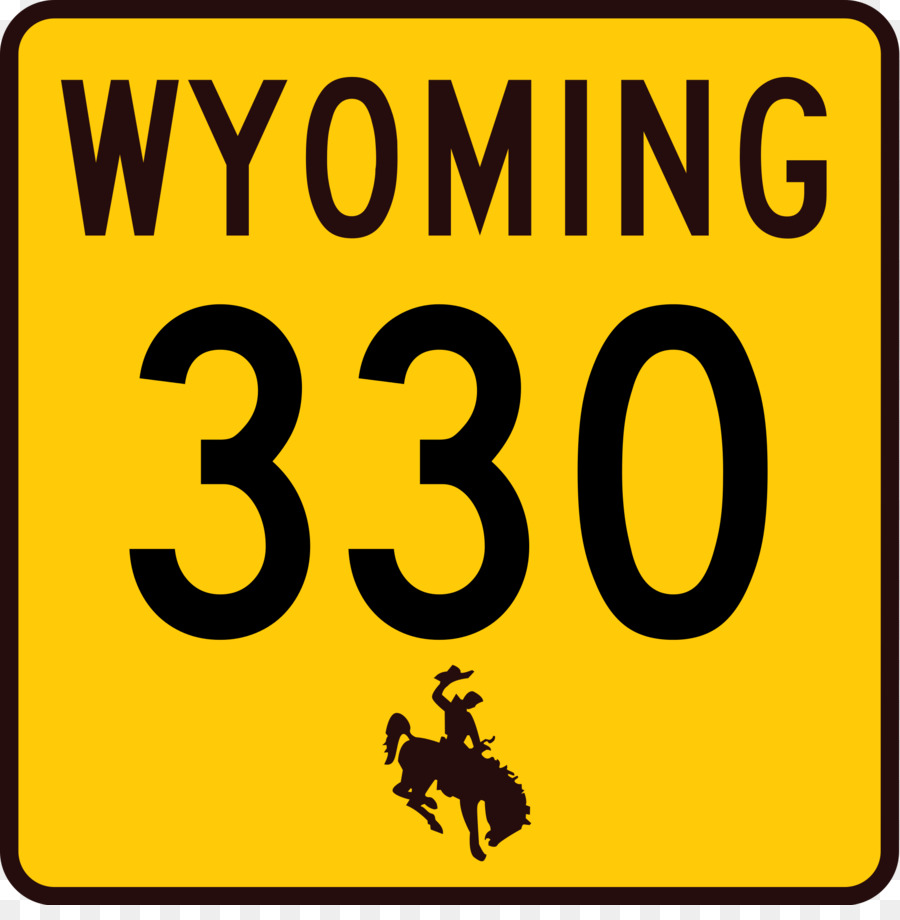 Le Wyoming Highway 230，Cody PNG