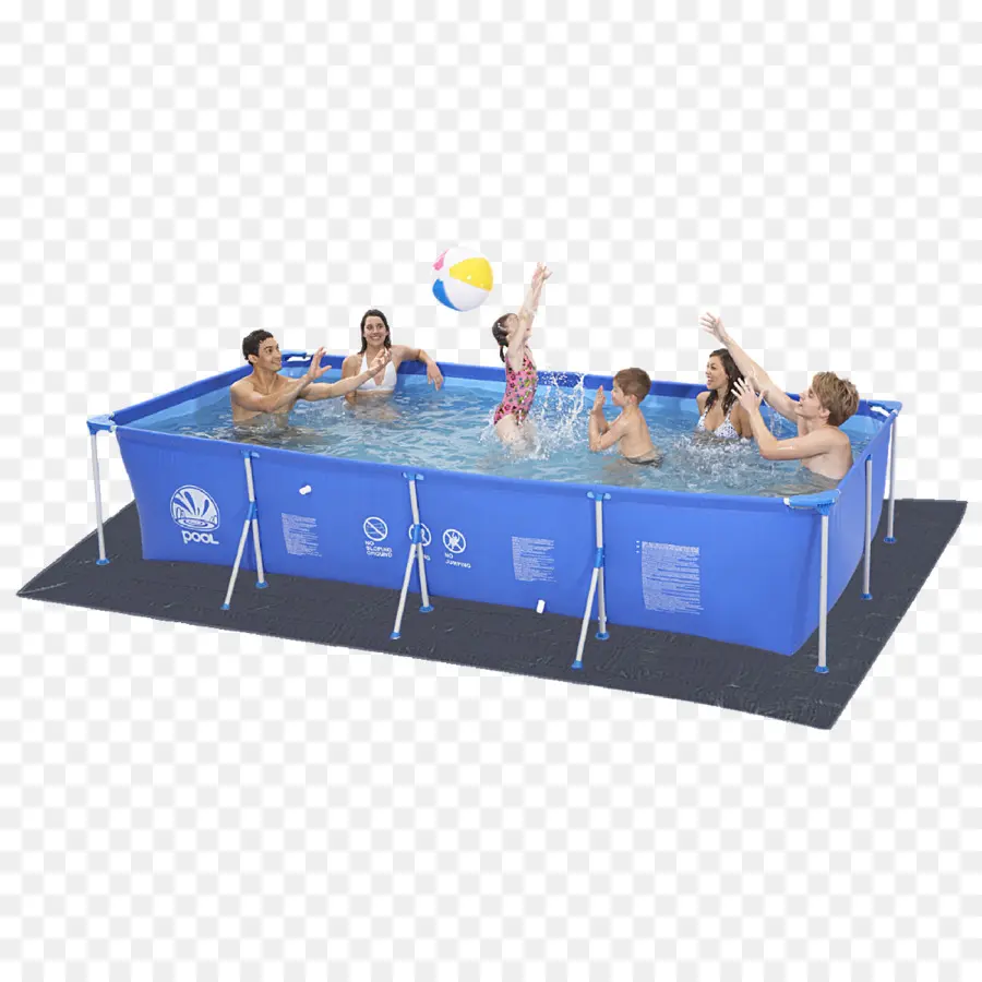 Piscine Rectangulaire，Natation PNG