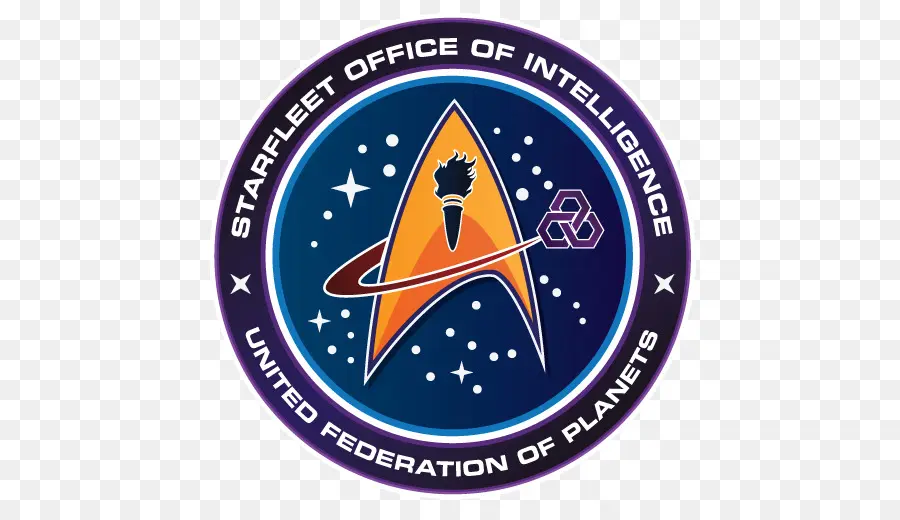 Logo Du Bureau Du Renseignement De Starfleet，Emblème PNG