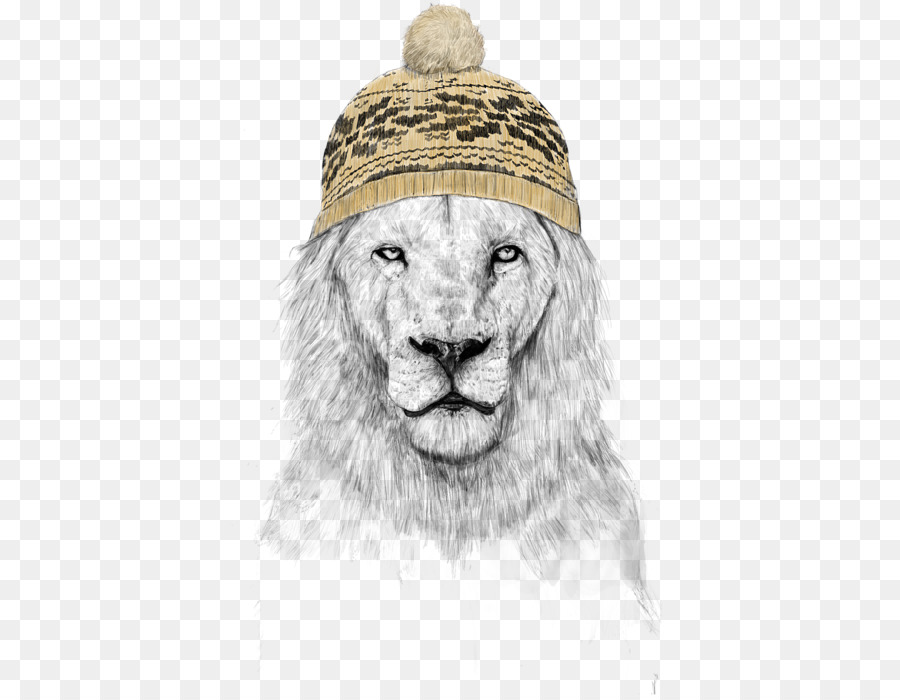 Lion，Chapeau PNG