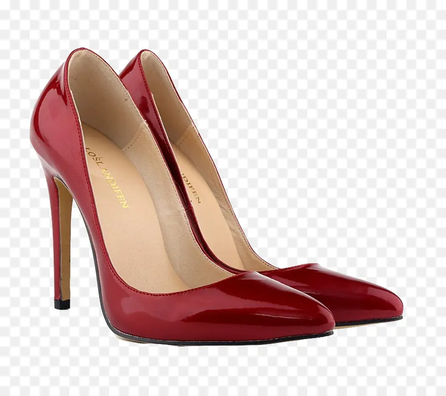 Chaussure à Pois Rouge，Chaussure PNG