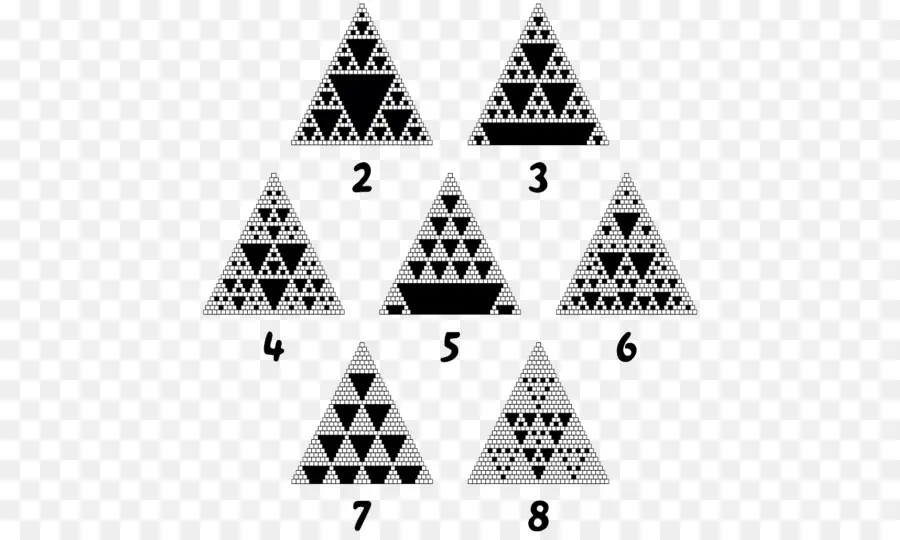 Triangles，Fractale PNG