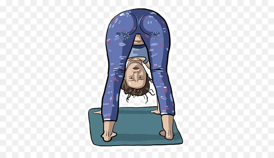 Pose De Yoga，Exercice PNG