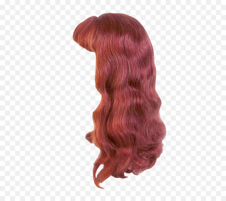 Perruque Rouge，Cheveux PNG