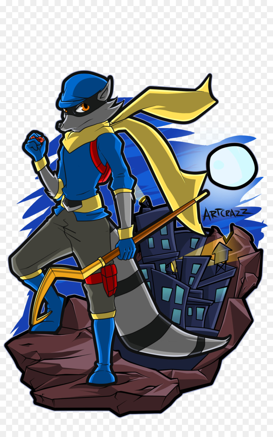 Sly Cooper，L Art PNG