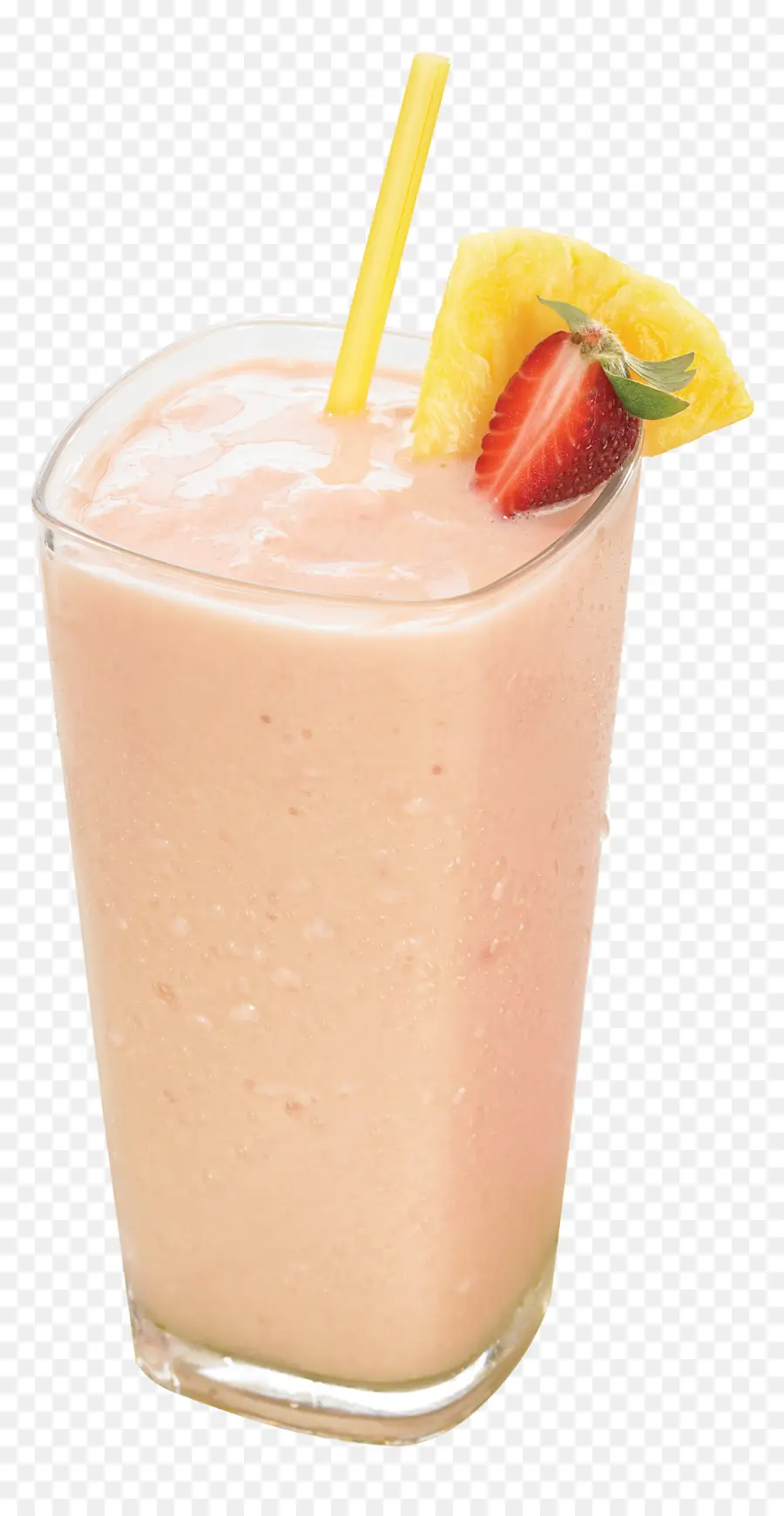 Smoothie Fraise Ananas，Fraise PNG