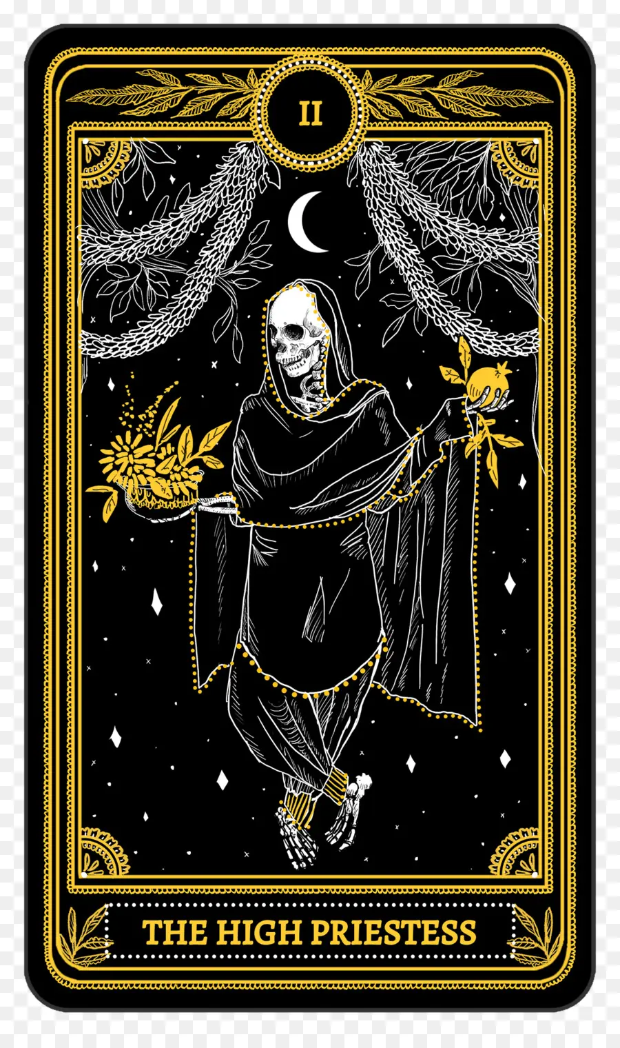 Grande Prêtresse，Tarot PNG