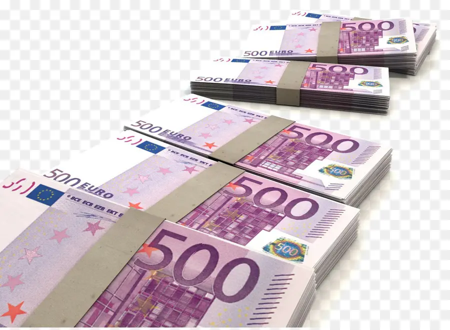 Les Billets En Euros，Euro PNG