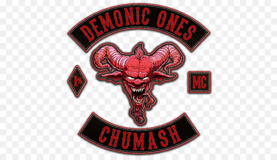 Patch Des Démons，Club De Moto PNG