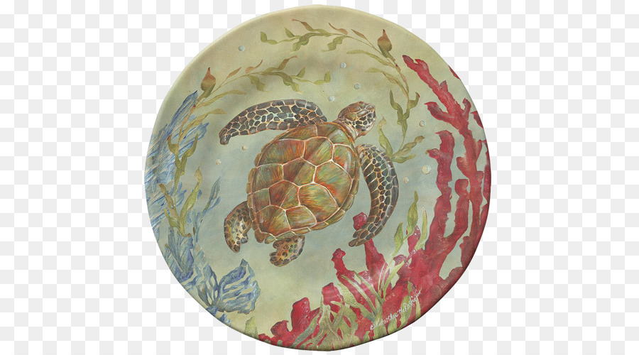 Assiette Tortue De Mer，Tortue PNG