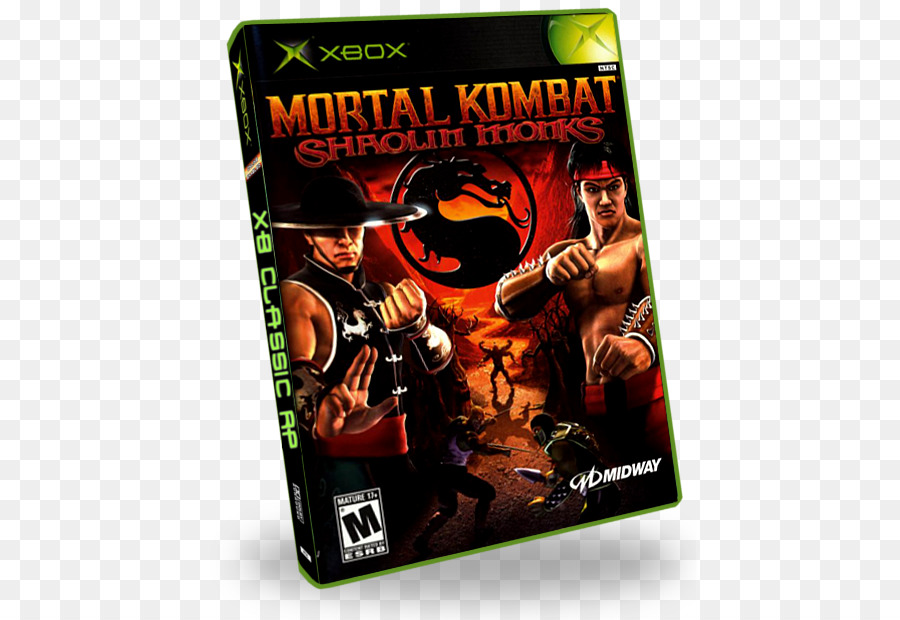 Mortal Kombat Shaolin Moines，Playstation 2 PNG