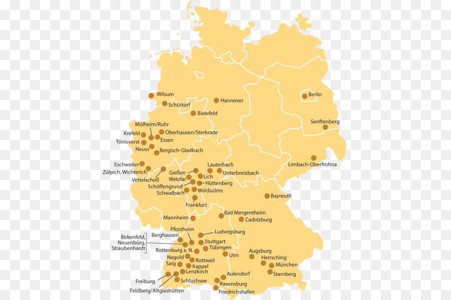 Lübeck，Carte PNG