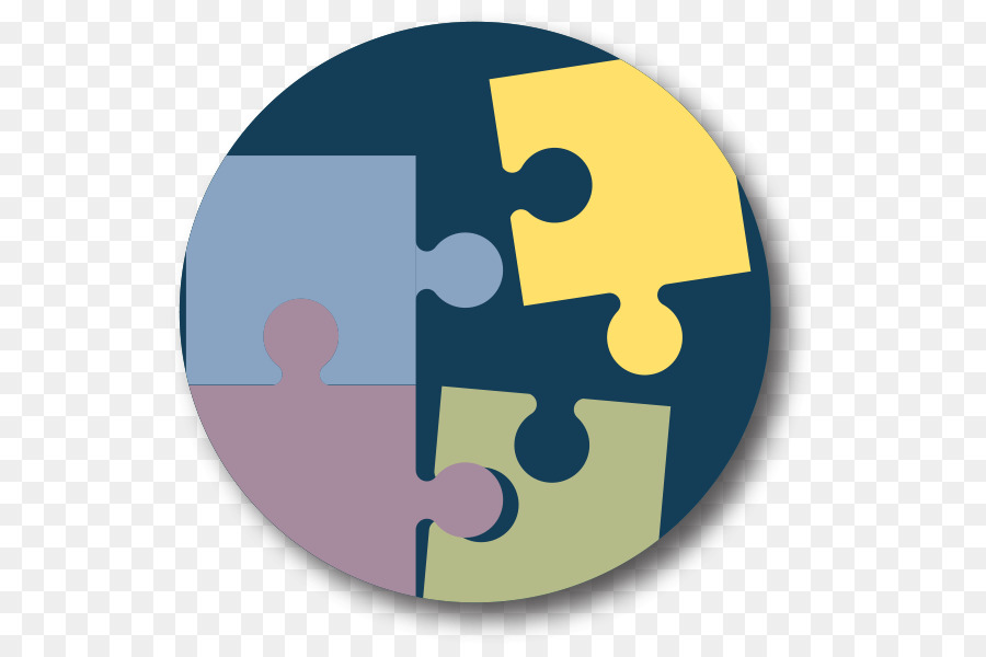 Cercle De Puzzle Coloré，Puzzle PNG