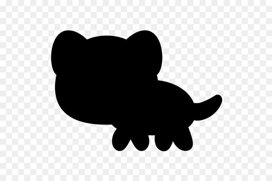 Silhouette De Grenouille Noire，Silhouette PNG