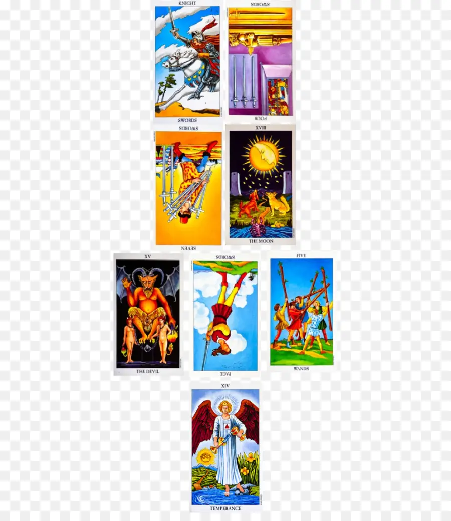 Riderwaite Tarot De Marseille，Tarot PNG