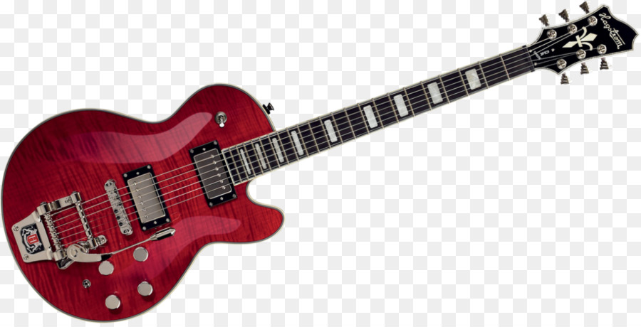 Guitare électrique，Rouge PNG