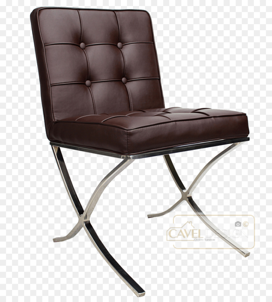 Chaise Marron，Cuir PNG