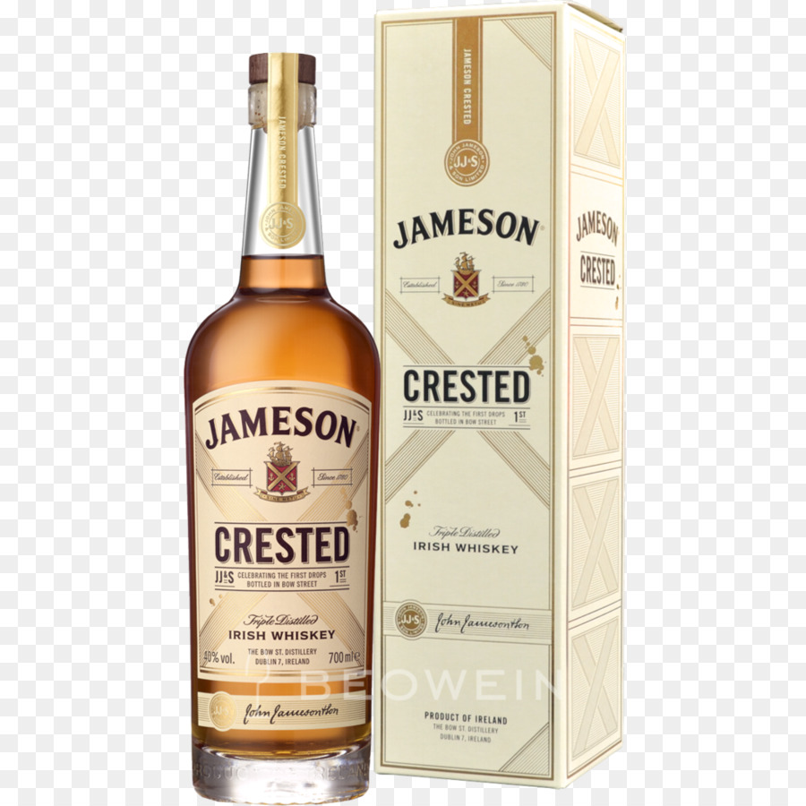 Whisky à Crête Jameson，Bouteille PNG