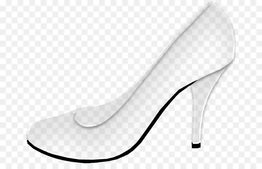 Blanc，Chaussure PNG