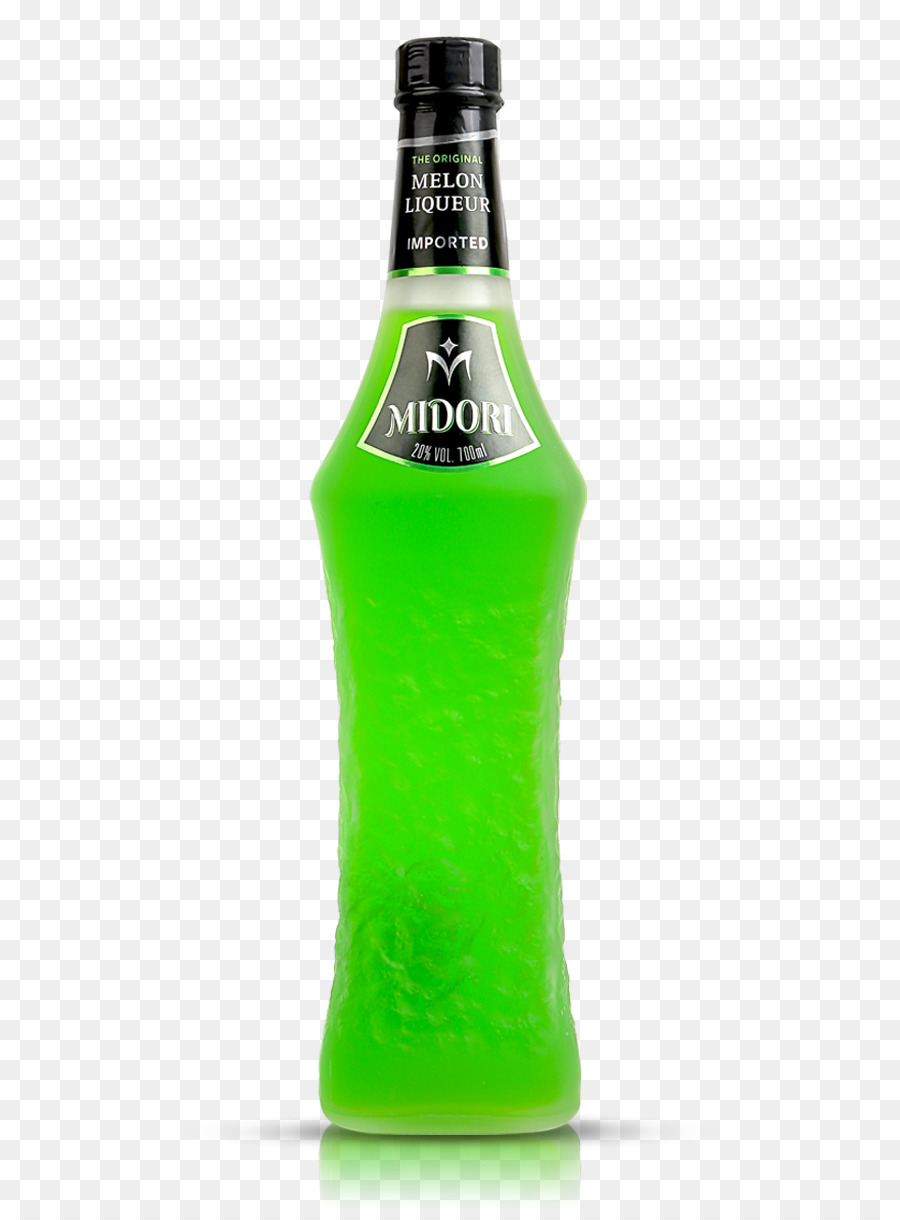 Bouteille Midori，Liqueur PNG