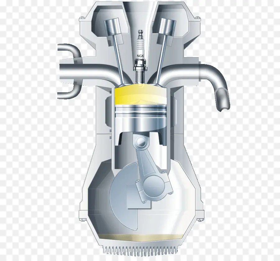 Coupe Transversale Du Moteur，Moteur PNG