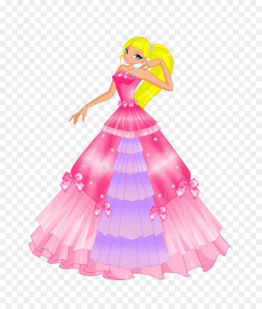 Poupée Princesse，Robe PNG